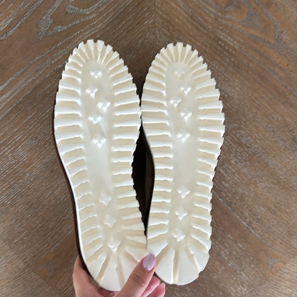 CORDANI Afton Platform Derby Gold Lace Up Loafer EU 41 Almond Toe NWOT Nordstrom - Picture 7 of 12